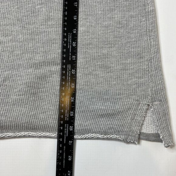 Soft Surroundings Just Beachy French Terry Gray Size Medium Hoodie Style 2AG32 - Picture 6 of 8